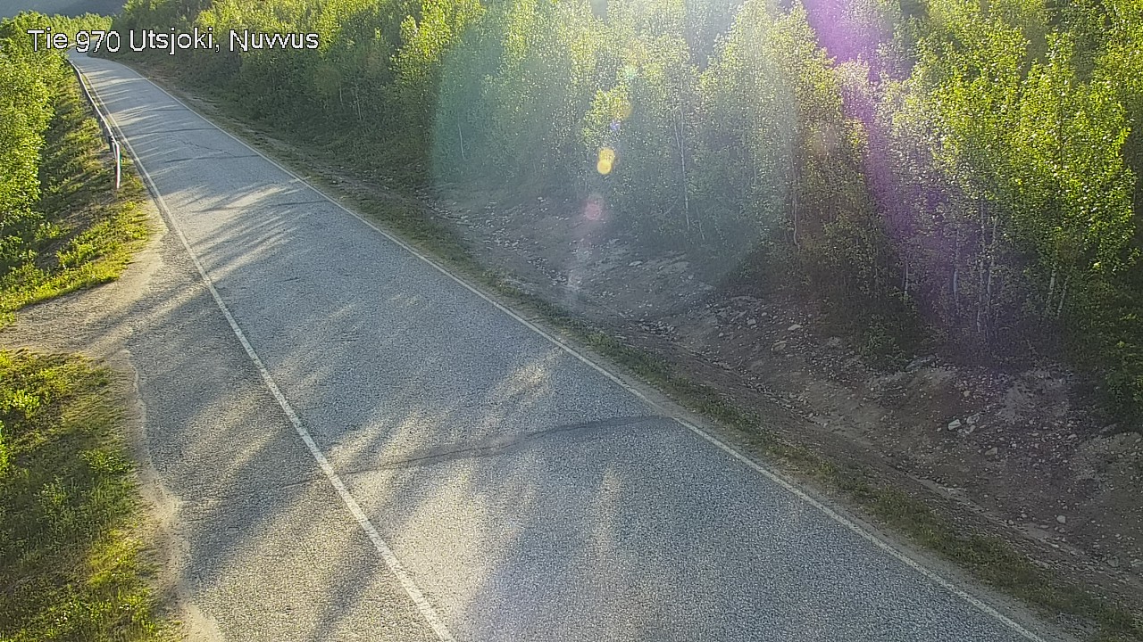 Weather Camera Image Väg 970 Utsjoki, Nuvvus, Utsjoki, Lappi