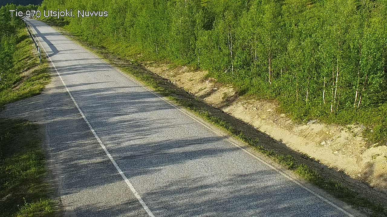 Weather Camera Image Väg 970 Utsjoki, Nuvvus, Utsjoki, Lappi