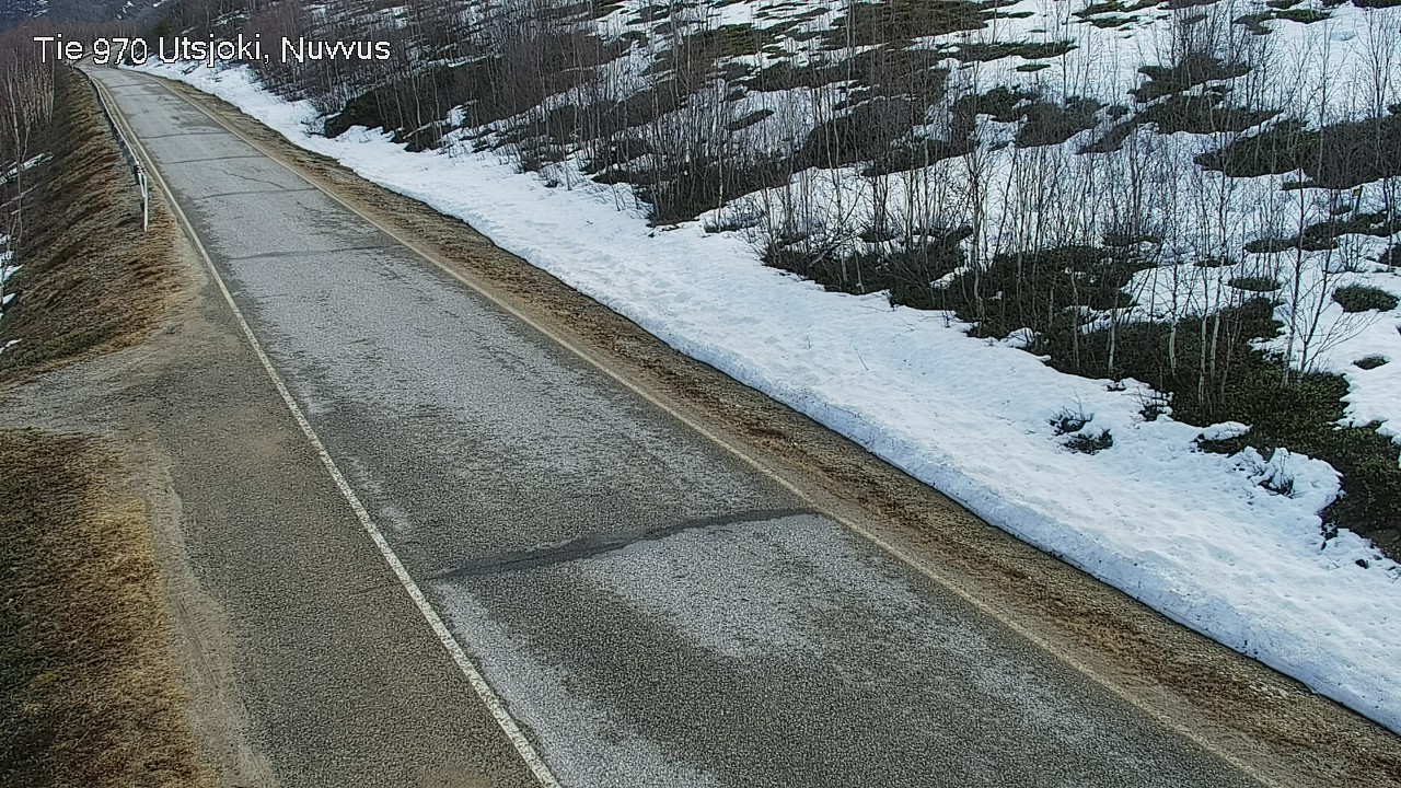 Weather Camera Image Väg 970 Utsjoki, Nuvvus, Utsjoki, Lappi
