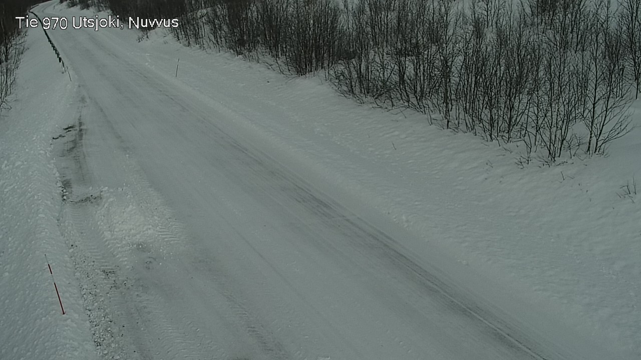 Weather Camera Image Väg 970 Utsjoki, Nuvvus, Utsjoki, Lappi
