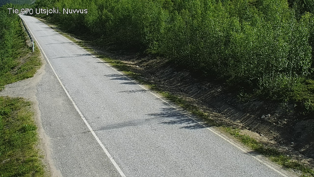 Weather Camera Image Väg 970 Utsjoki, Nuvvus, Utsjoki, Lappi