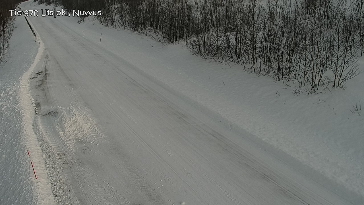 Weather Camera Image Väg 970 Utsjoki, Nuvvus, Utsjoki, Lappi