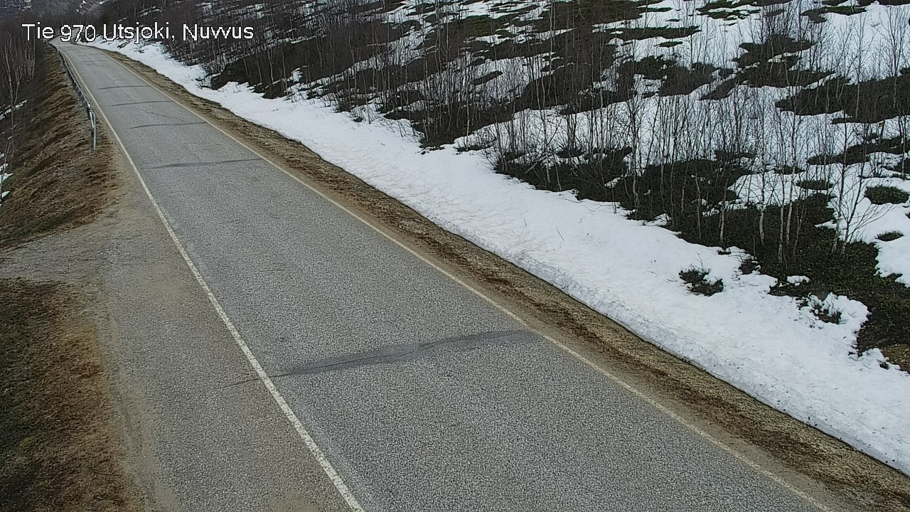 Weather Camera Image Väg 970 Utsjoki, Nuvvus, Utsjoki, Lappi