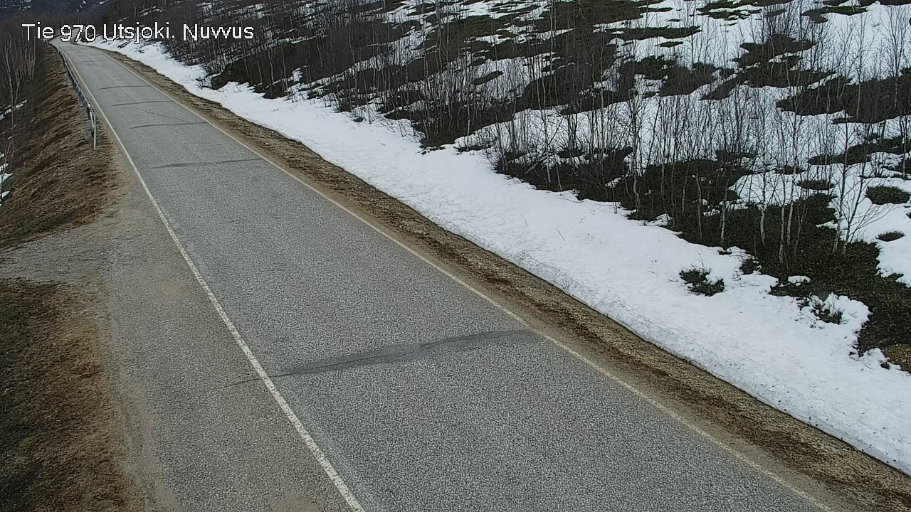 Weather Camera Image Väg 970 Utsjoki, Nuvvus, Utsjoki, Lappi