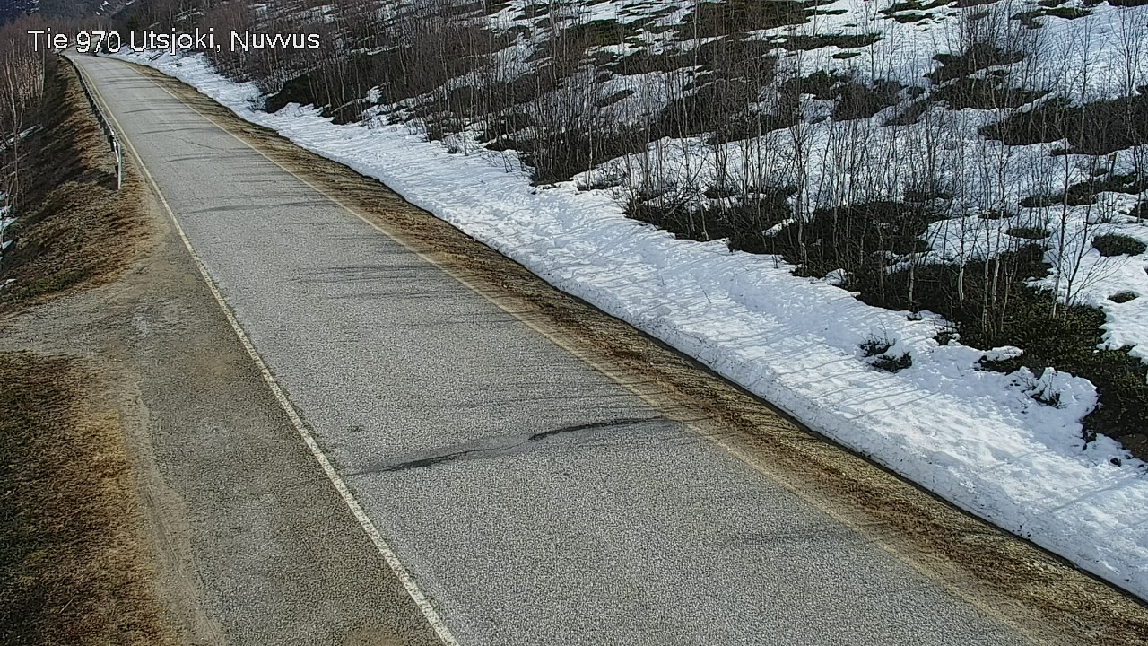 Weather Camera Image Väg 970 Utsjoki, Nuvvus, Utsjoki, Lappi
