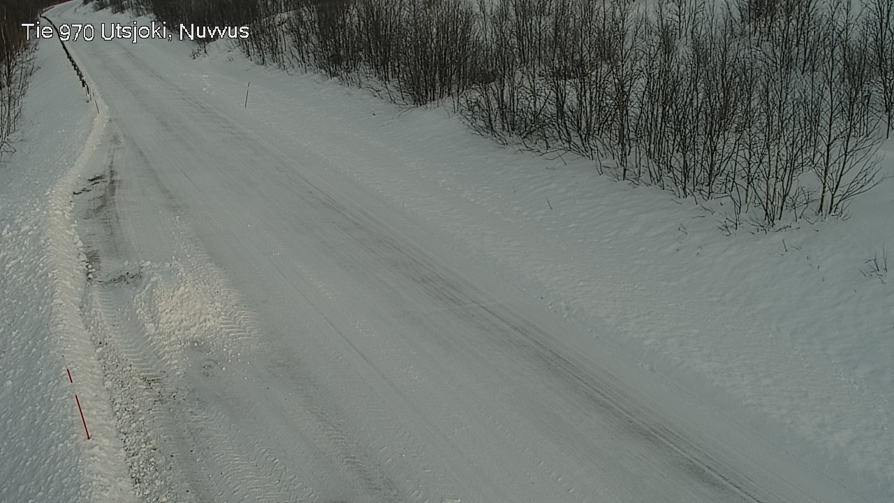 Weather Camera Image Väg 970 Utsjoki, Nuvvus, Utsjoki, Lappi