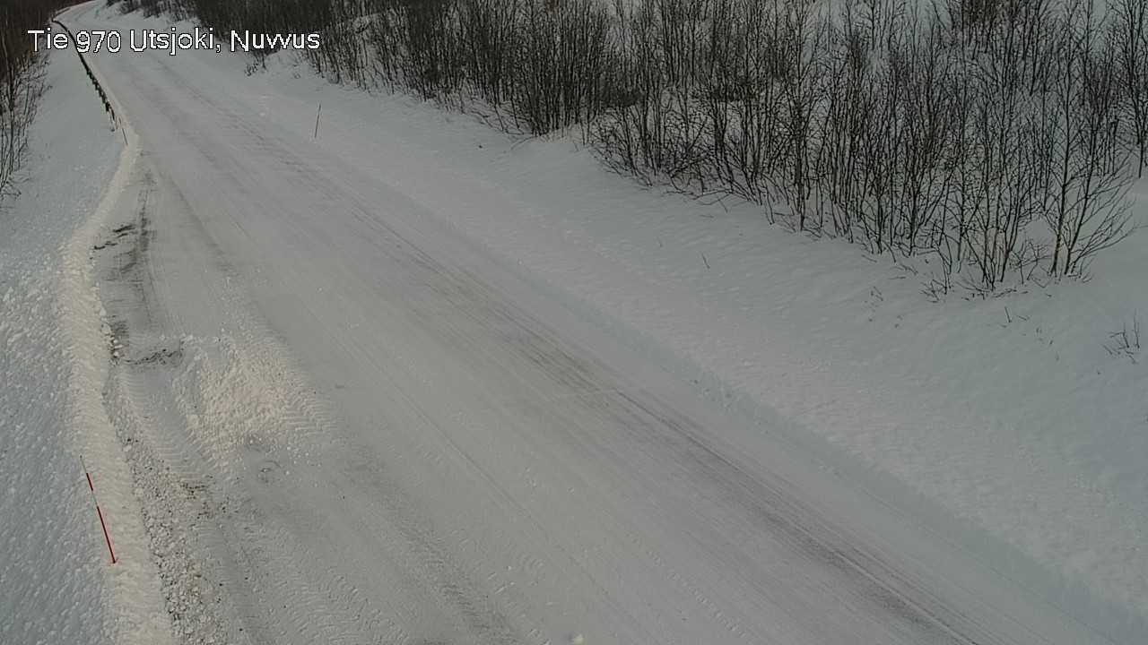 Weather Camera Image Väg 970 Utsjoki, Nuvvus, Utsjoki, Lappi