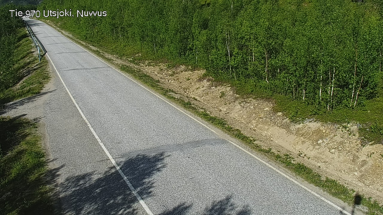Weather Camera Image Väg 970 Utsjoki, Nuvvus, Utsjoki, Lappi