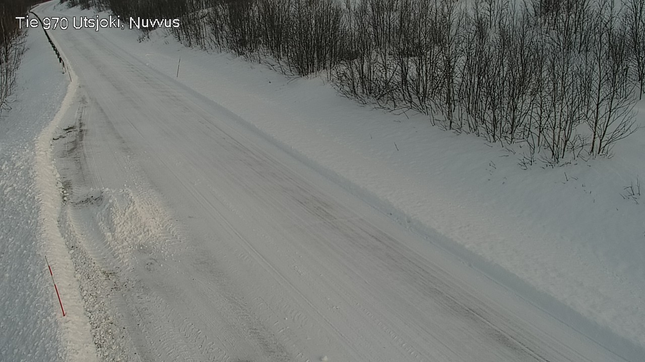 Weather Camera Image Väg 970 Utsjoki, Nuvvus, Utsjoki, Lappi
