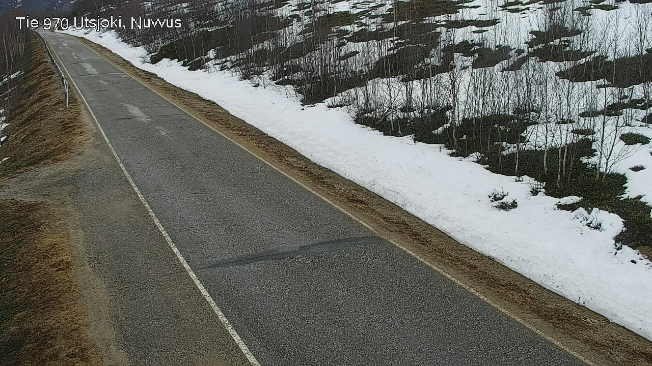 Weather Camera Image Väg 970 Utsjoki, Nuvvus, Utsjoki, Lappi