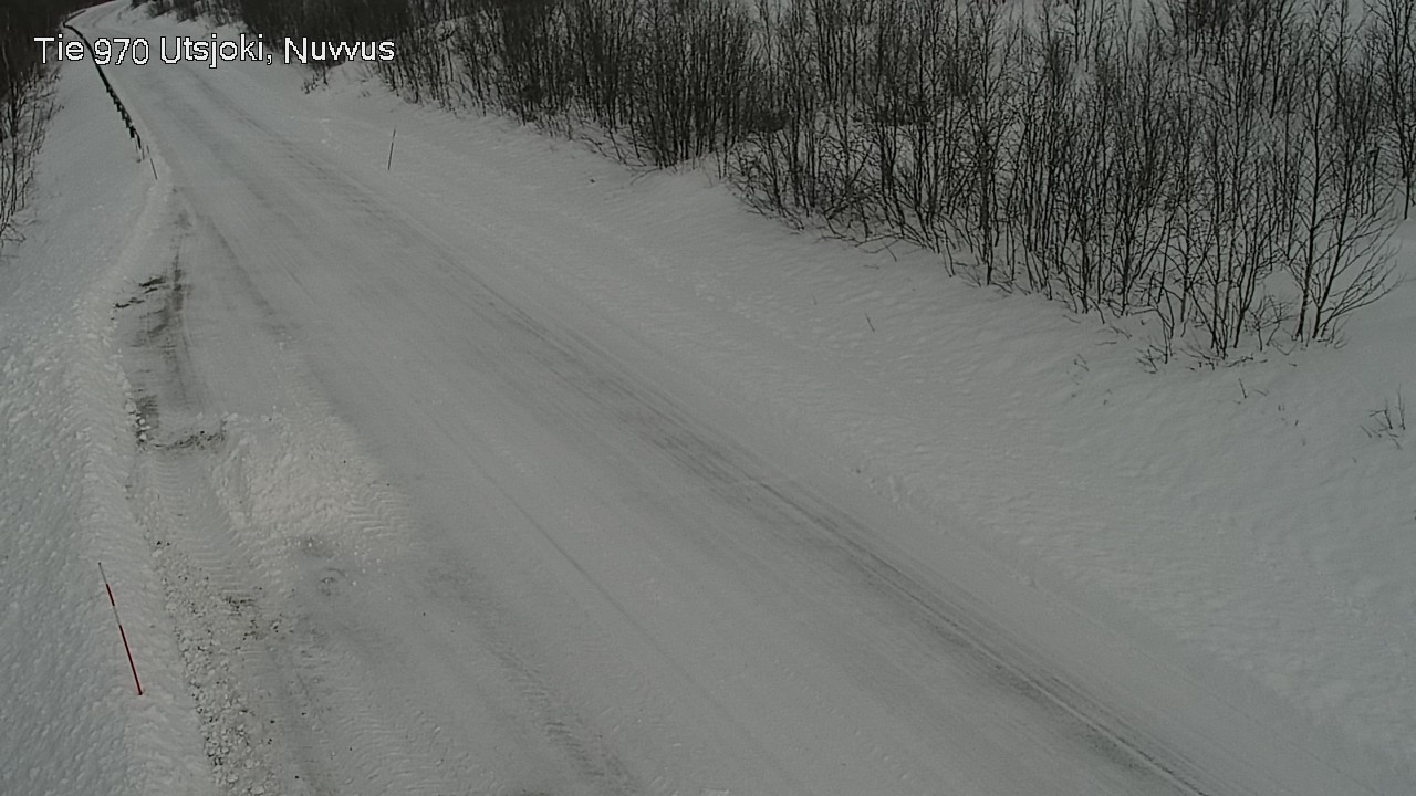 Weather Camera Image Väg 970 Utsjoki, Nuvvus, Utsjoki, Lappi