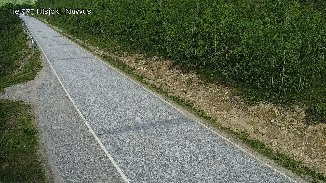 Weather Camera Image Väg 970 Utsjoki, Nuvvus, Utsjoki, Lappi