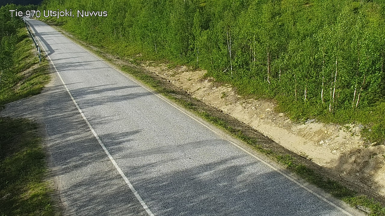 Weather Camera Image Väg 970 Utsjoki, Nuvvus, Utsjoki, Lappi
