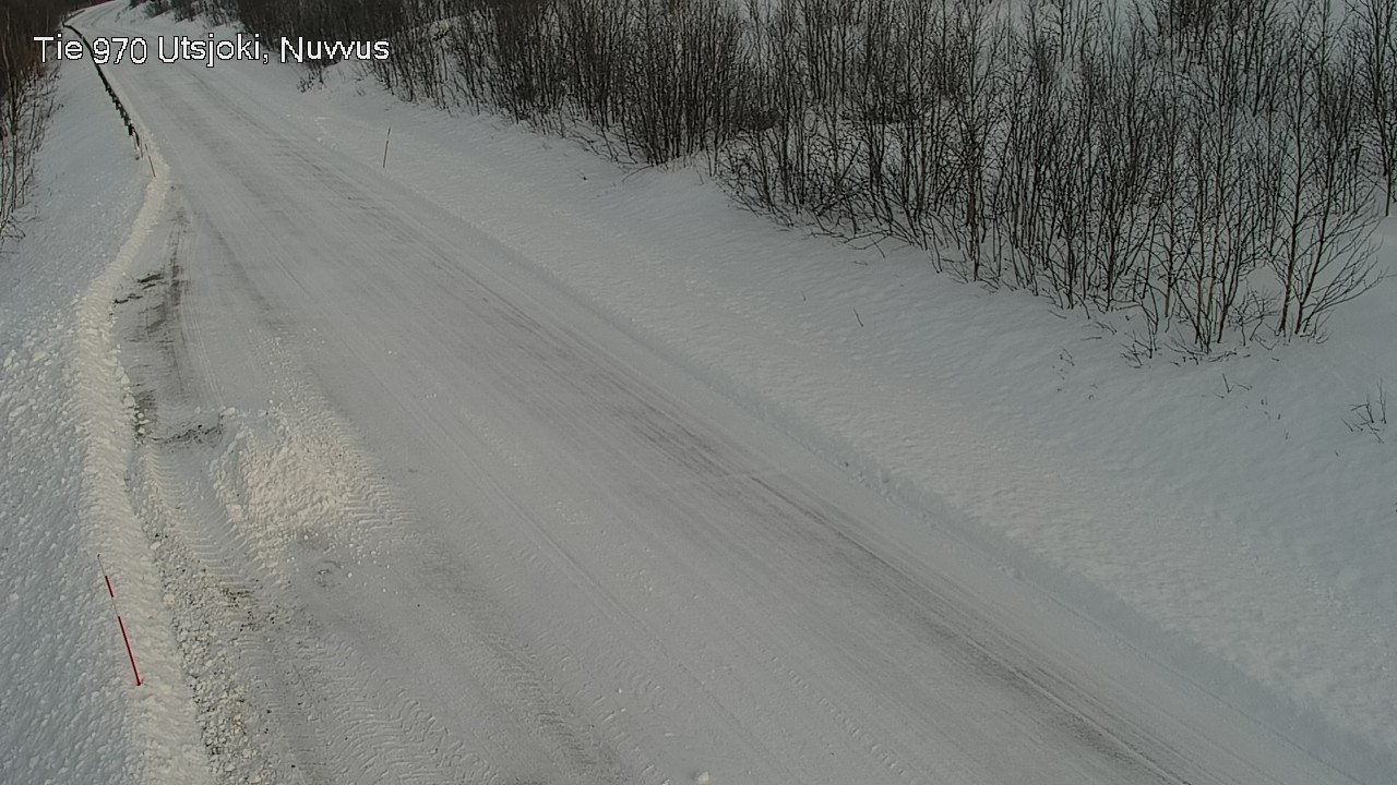 Weather Camera Image Väg 970 Utsjoki, Nuvvus, Utsjoki, Lappi