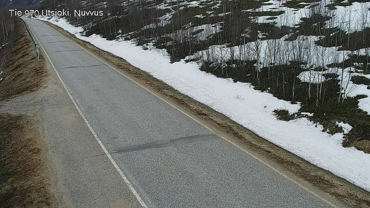 Weather Camera Image Väg 970 Utsjoki, Nuvvus, Utsjoki, Lappi