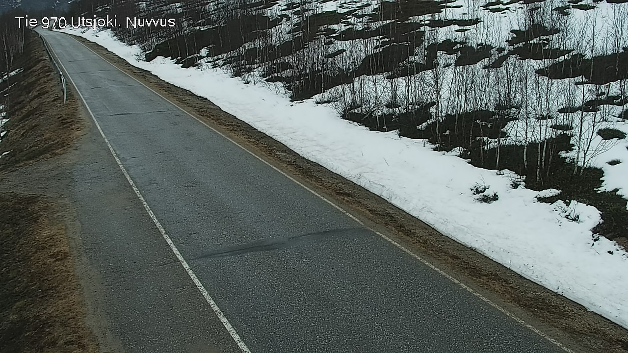 Weather Camera Image Väg 970 Utsjoki, Nuvvus, Utsjoki, Lappi