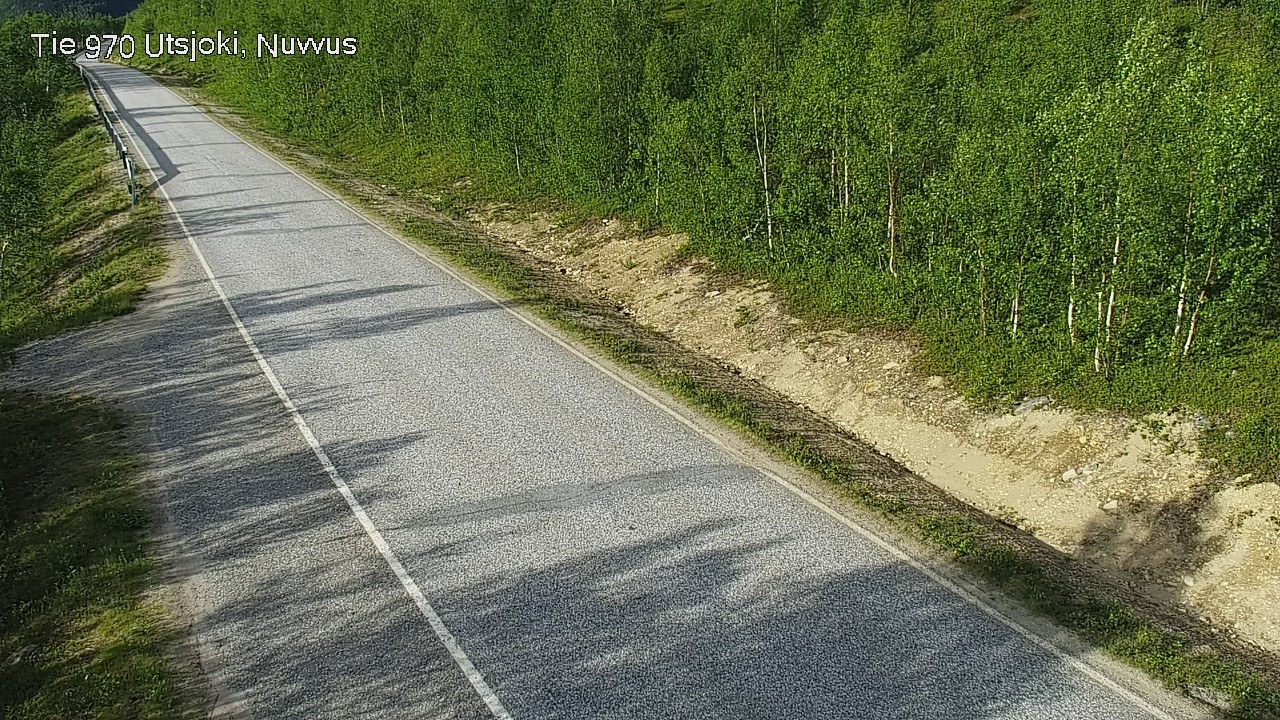 Weather Camera Image Väg 970 Utsjoki, Nuvvus, Utsjoki, Lappi
