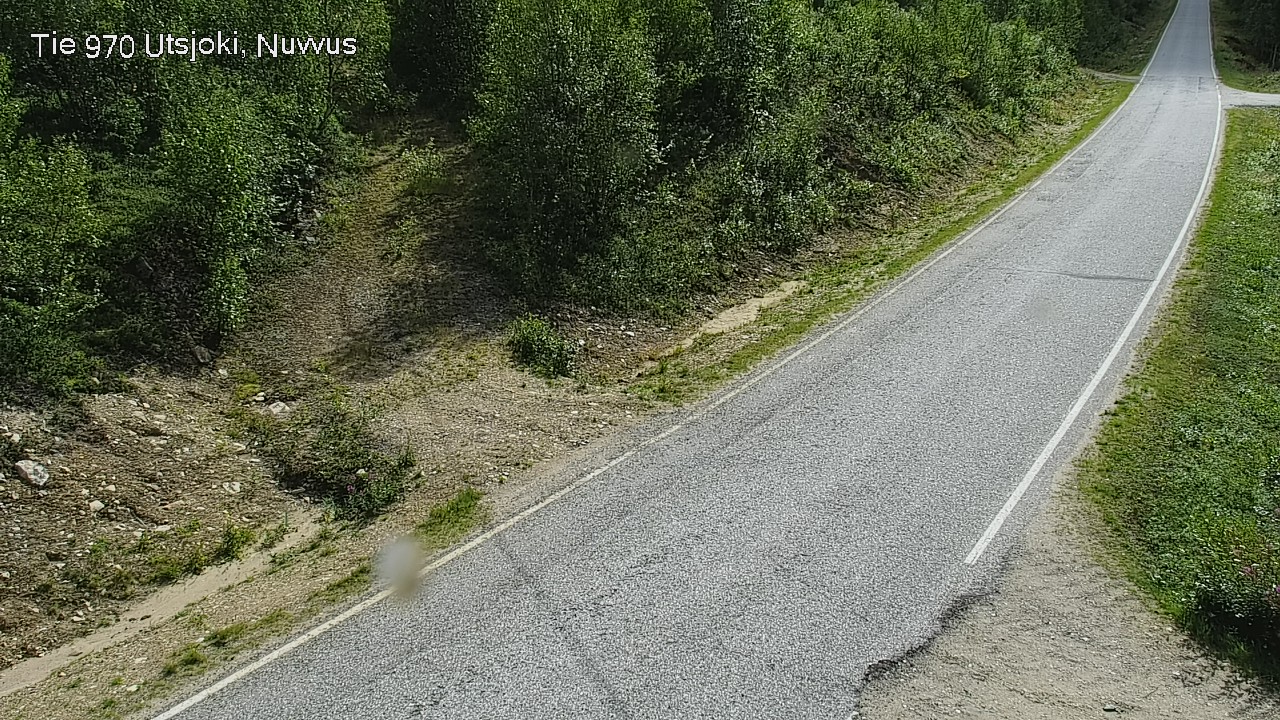 Weather Camera Image Väg 970 Utsjoki, Nuvvus, Utsjoki, Lappi