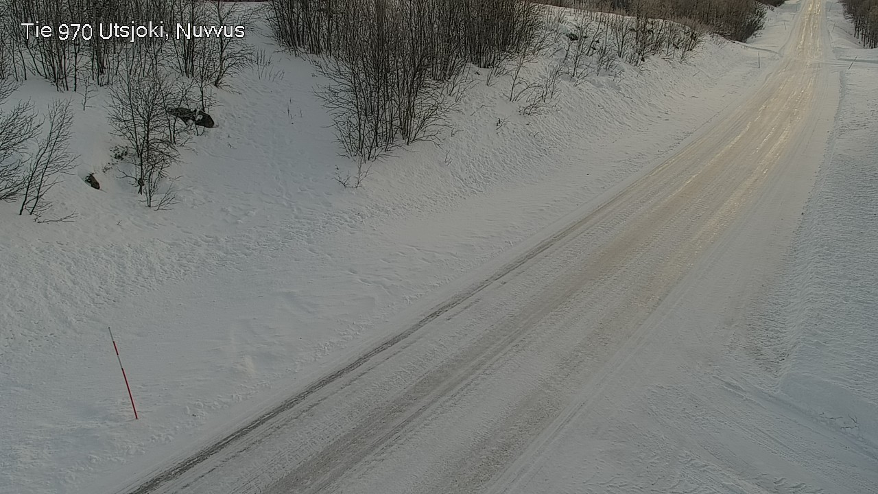 Weather Camera Image Väg 970 Utsjoki, Nuvvus, Utsjoki, Lappi