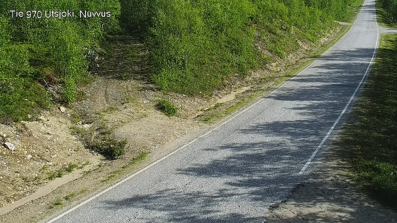 Weather Camera Image Väg 970 Utsjoki, Nuvvus, Utsjoki, Lappi