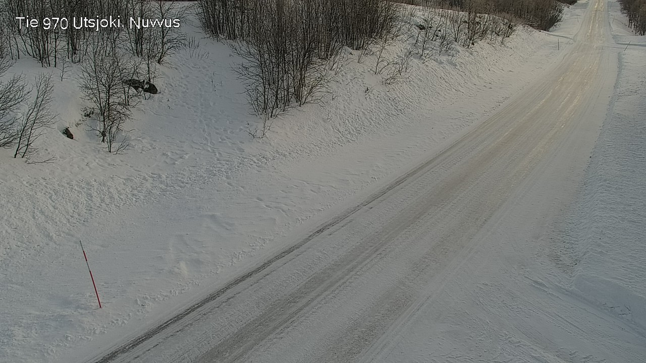 Weather Camera Image Väg 970 Utsjoki, Nuvvus, Utsjoki, Lappi