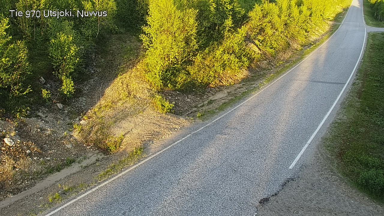 Weather Camera Image Väg 970 Utsjoki, Nuvvus, Utsjoki, Lappi