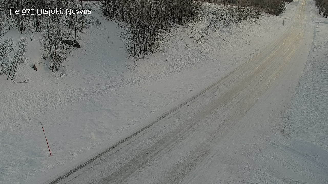 Weather Camera Image Väg 970 Utsjoki, Nuvvus, Utsjoki, Lappi