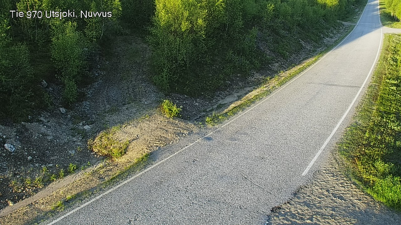 Weather Camera Image Väg 970 Utsjoki, Nuvvus, Utsjoki, Lappi