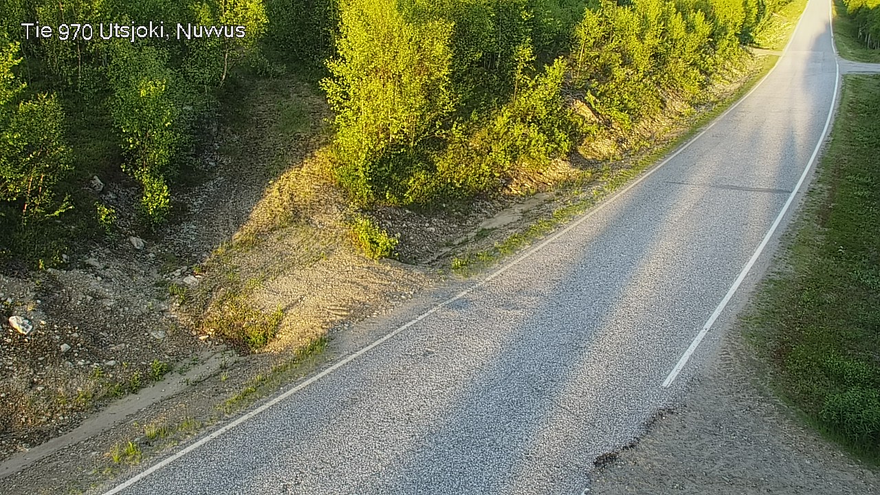Weather Camera Image Väg 970 Utsjoki, Nuvvus, Utsjoki, Lappi