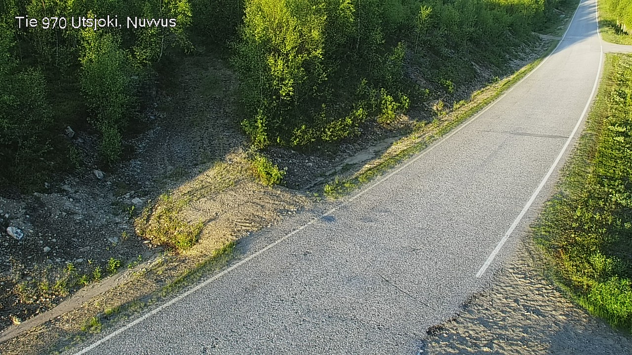 Weather Camera Image Väg 970 Utsjoki, Nuvvus, Utsjoki, Lappi