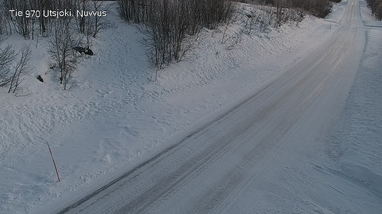Weather Camera Image Väg 970 Utsjoki, Nuvvus, Utsjoki, Lappi