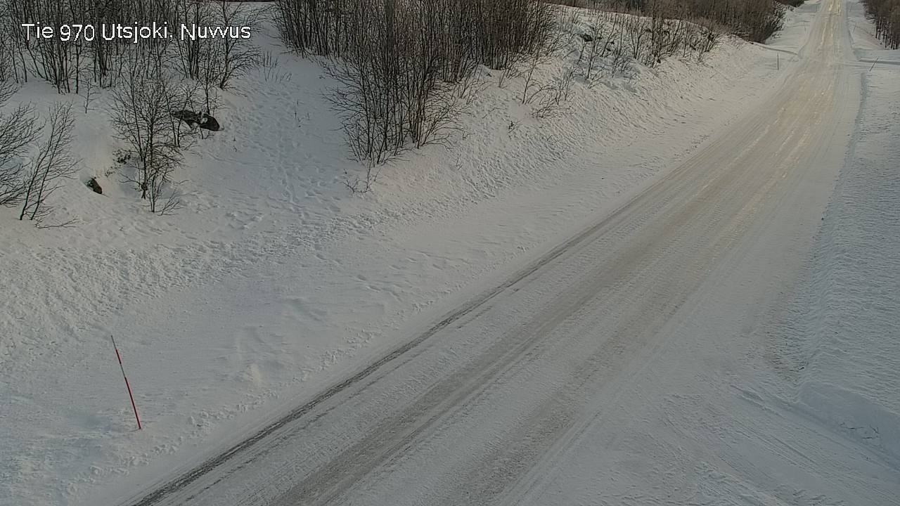 Weather Camera Image Väg 970 Utsjoki, Nuvvus, Utsjoki, Lappi