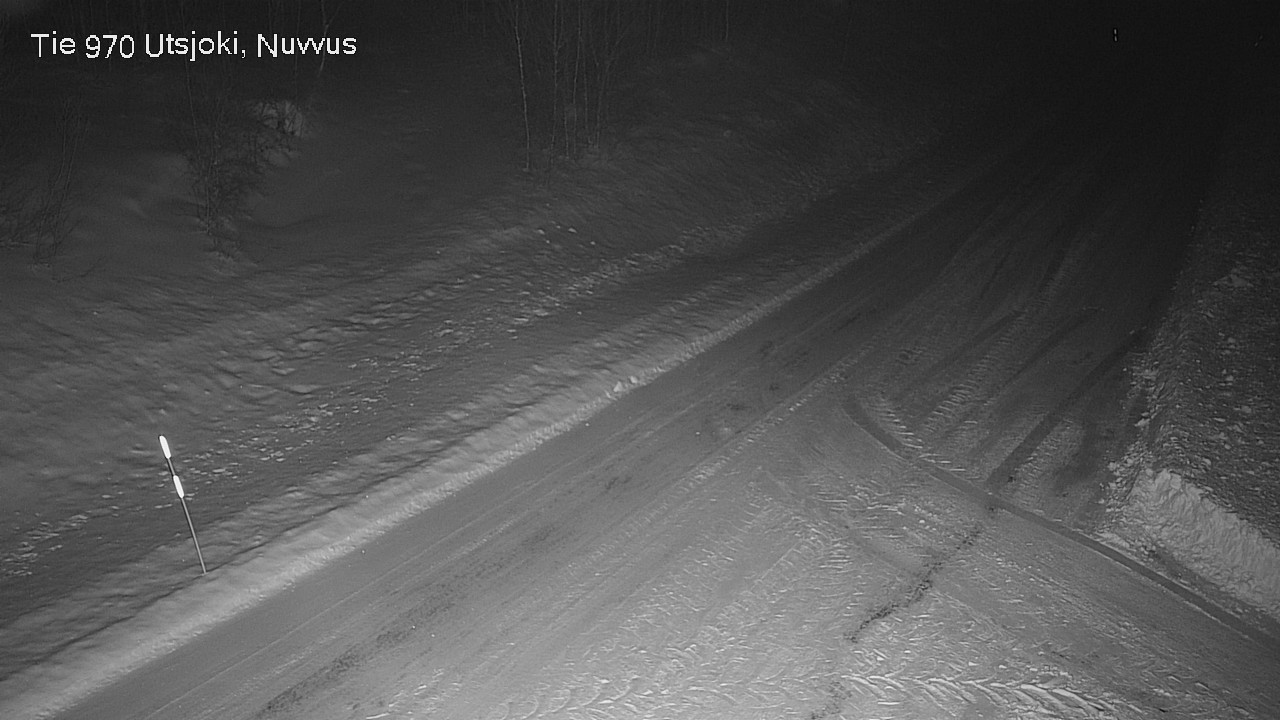 Weather Camera Image Väg 970 Utsjoki, Nuvvus, Utsjoki, Lappi