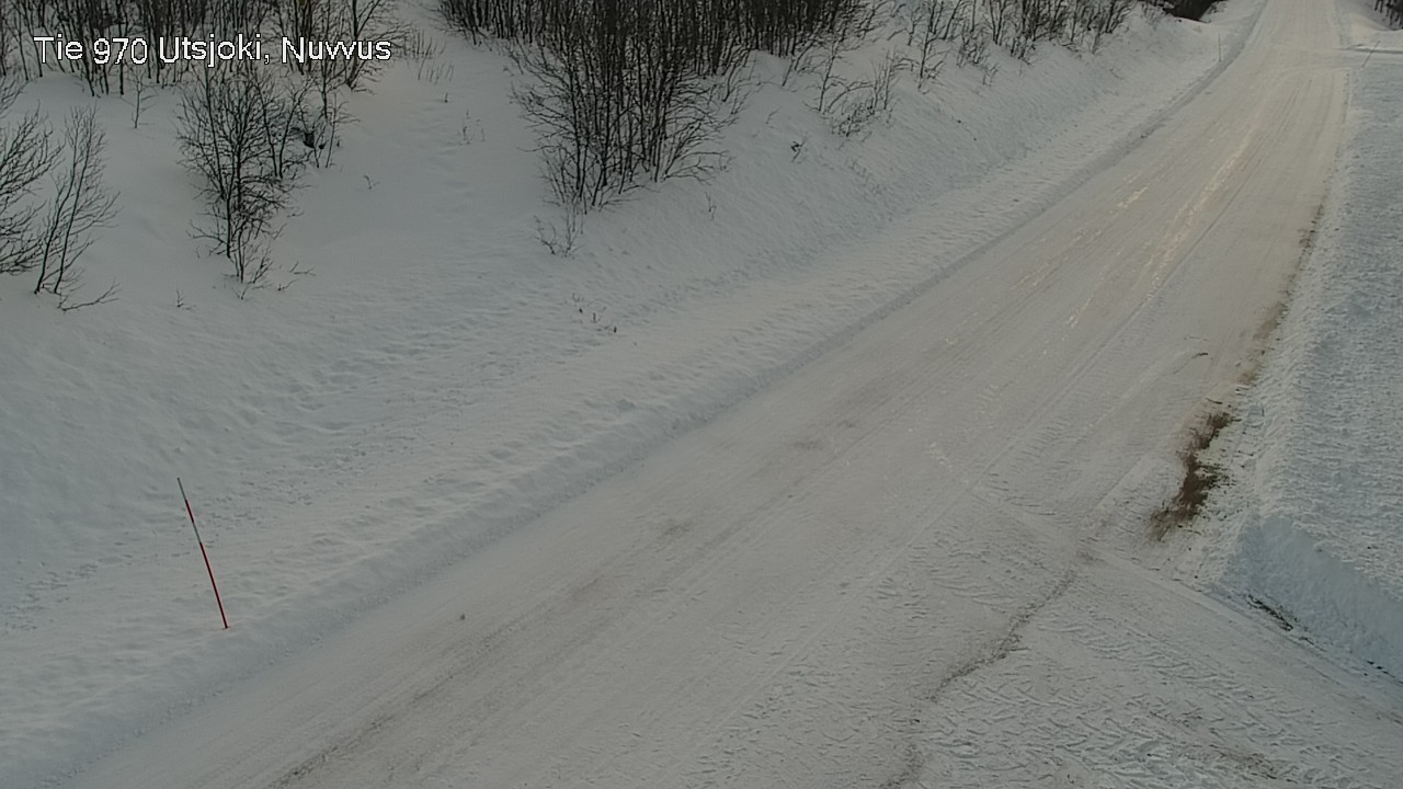 Weather Camera Image Väg 970 Utsjoki, Nuvvus, Utsjoki, Lappi