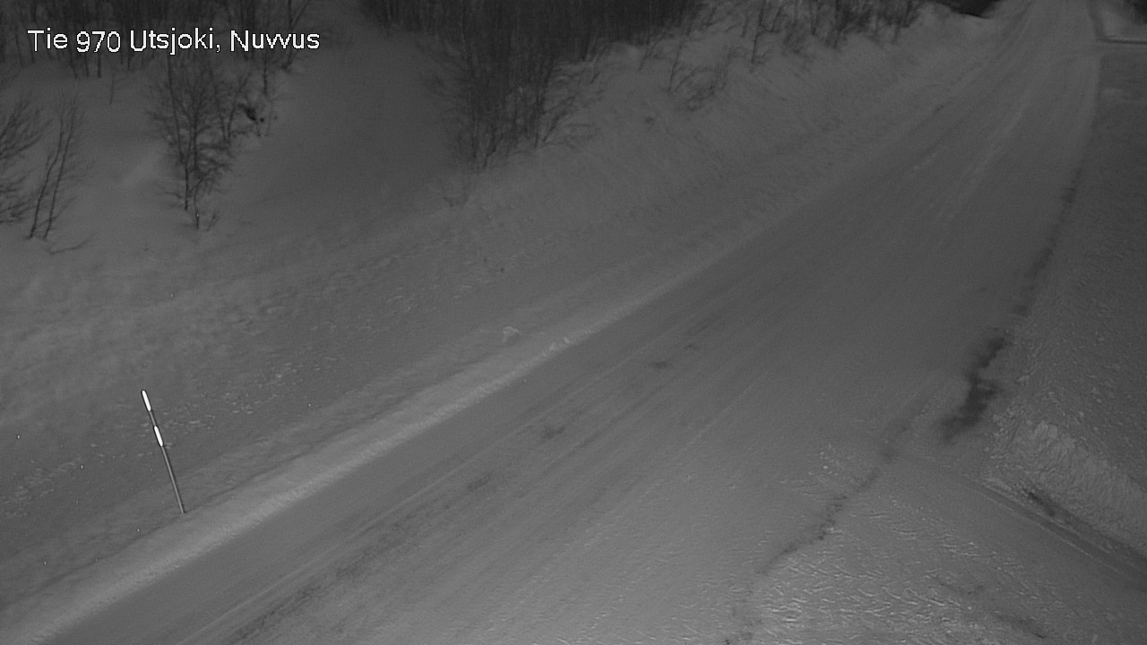 Weather Camera Image Väg 970 Utsjoki, Nuvvus, Utsjoki, Lappi