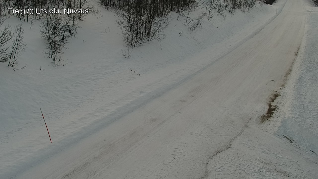 Weather Camera Image Väg 970 Utsjoki, Nuvvus, Utsjoki, Lappi