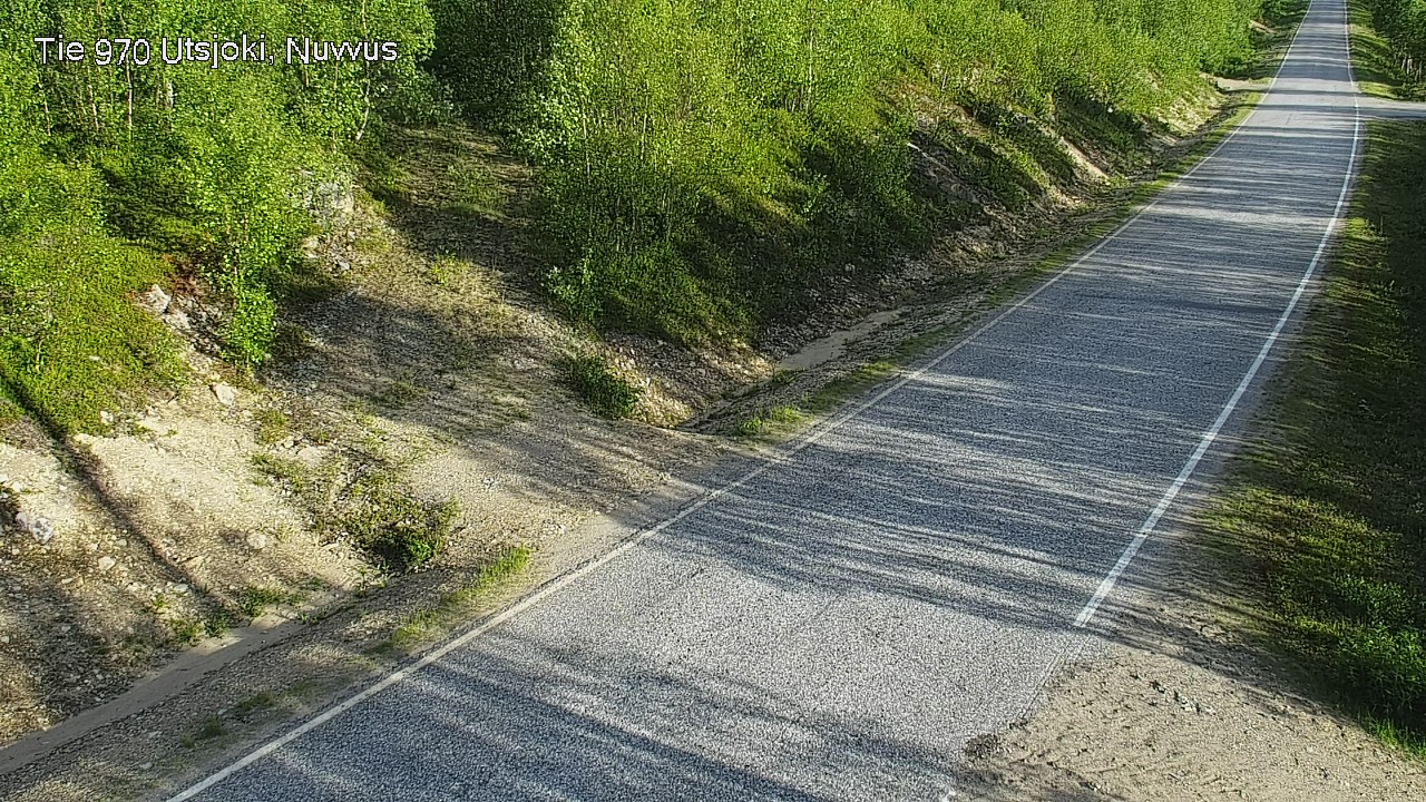 Weather Camera Image Väg 970 Utsjoki, Nuvvus, Utsjoki, Lappi