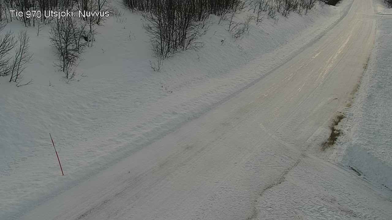 Weather Camera Image Väg 970 Utsjoki, Nuvvus, Utsjoki, Lappi
