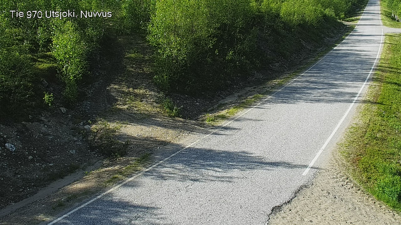 Weather Camera Image Väg 970 Utsjoki, Nuvvus, Utsjoki, Lappi