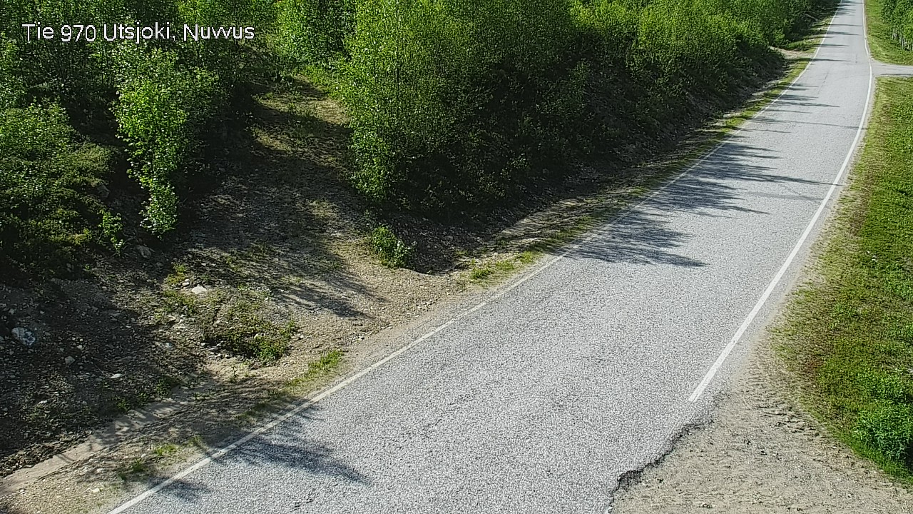 Weather Camera Image Väg 970 Utsjoki, Nuvvus, Utsjoki, Lappi