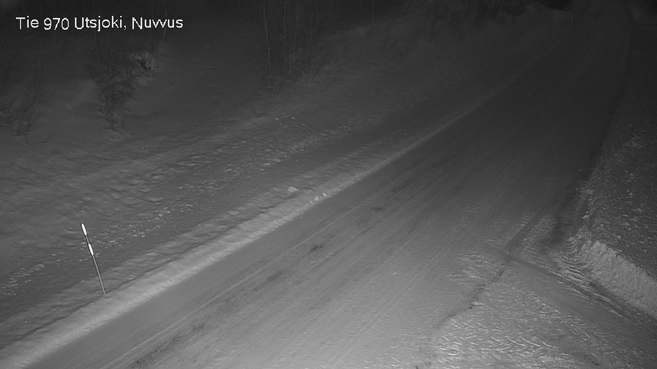 Weather Camera Image Väg 970 Utsjoki, Nuvvus, Utsjoki, Lappi