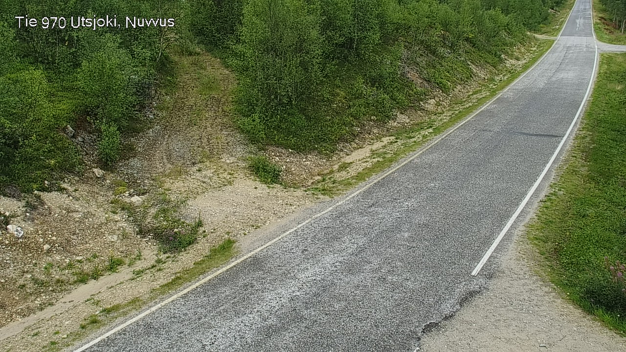 Weather Camera Image Road 970 Utsjoki, Nuvvus, Utsjoki, Lappi