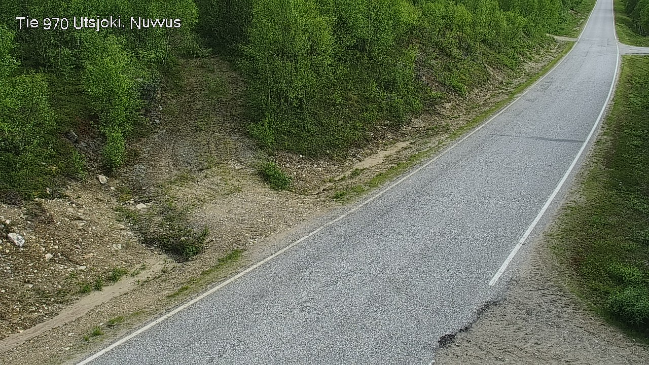 Kelikamerat Kuva Tie 970 Utsjoki, Nuvvus, Utsjoki, Lappi