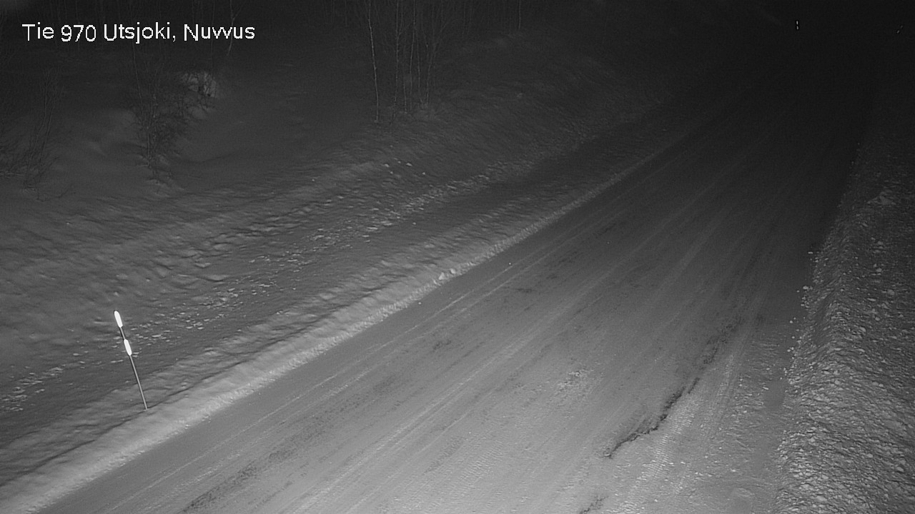 Weather Camera Image Väg 970 Utsjoki, Nuvvus, Utsjoki, Lappi