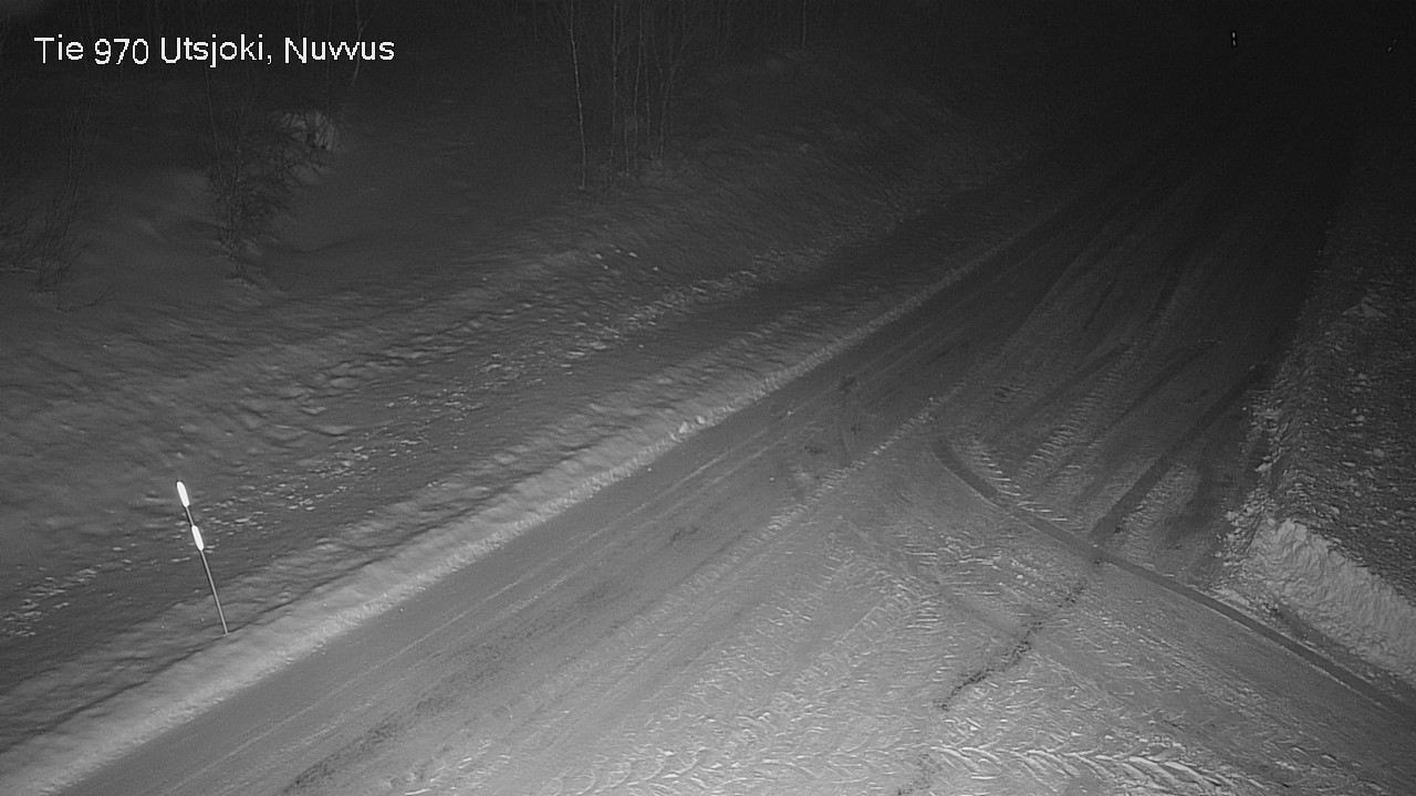 Weather Camera Image Väg 970 Utsjoki, Nuvvus, Utsjoki, Lappi