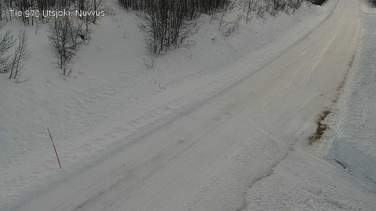 Weather Camera Image Väg 970 Utsjoki, Nuvvus, Utsjoki, Lappi