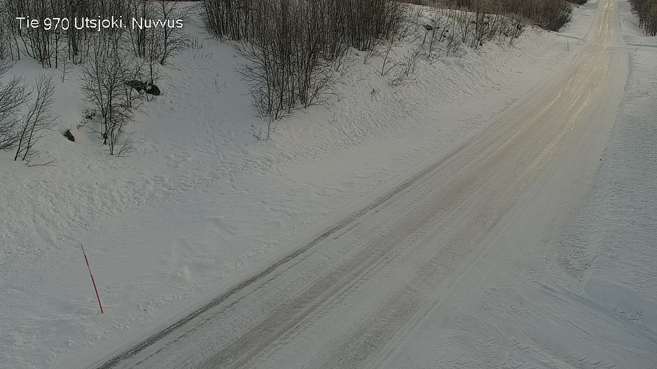 Weather Camera Image Väg 970 Utsjoki, Nuvvus, Utsjoki, Lappi
