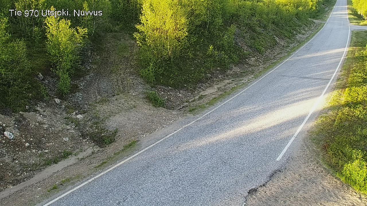 Weather Camera Image Väg 970 Utsjoki, Nuvvus, Utsjoki, Lappi