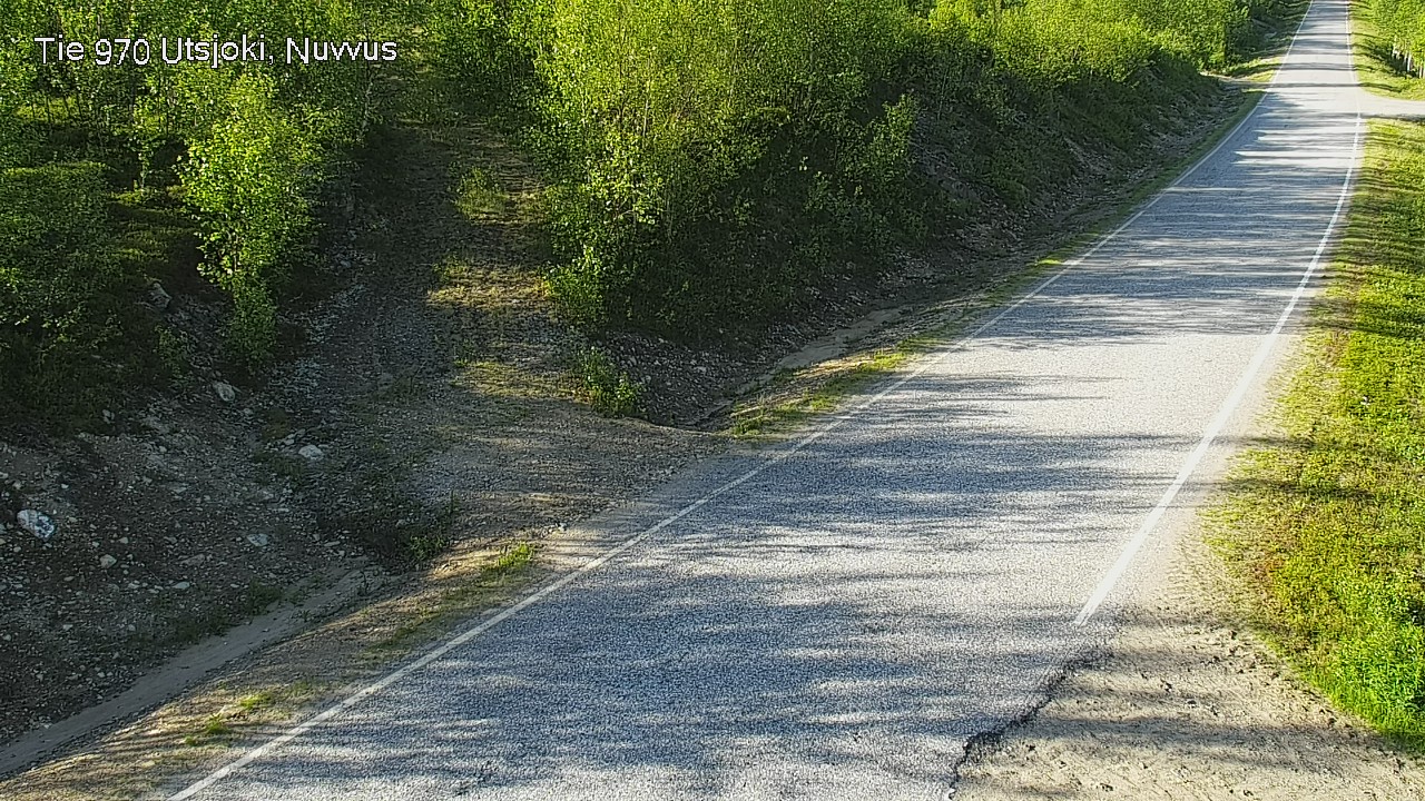 Weather Camera Image Väg 970 Utsjoki, Nuvvus, Utsjoki, Lappi