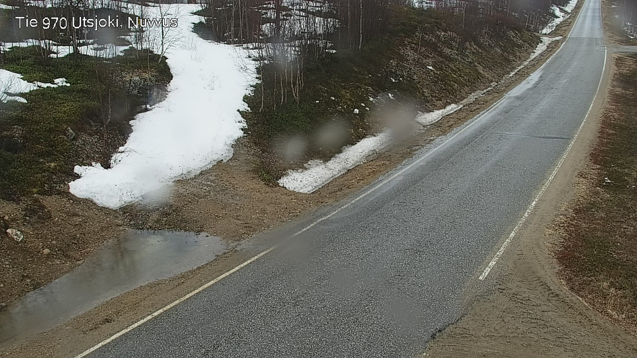 Weather Camera Image Väg 970 Utsjoki, Nuvvus, Utsjoki, Lappi
